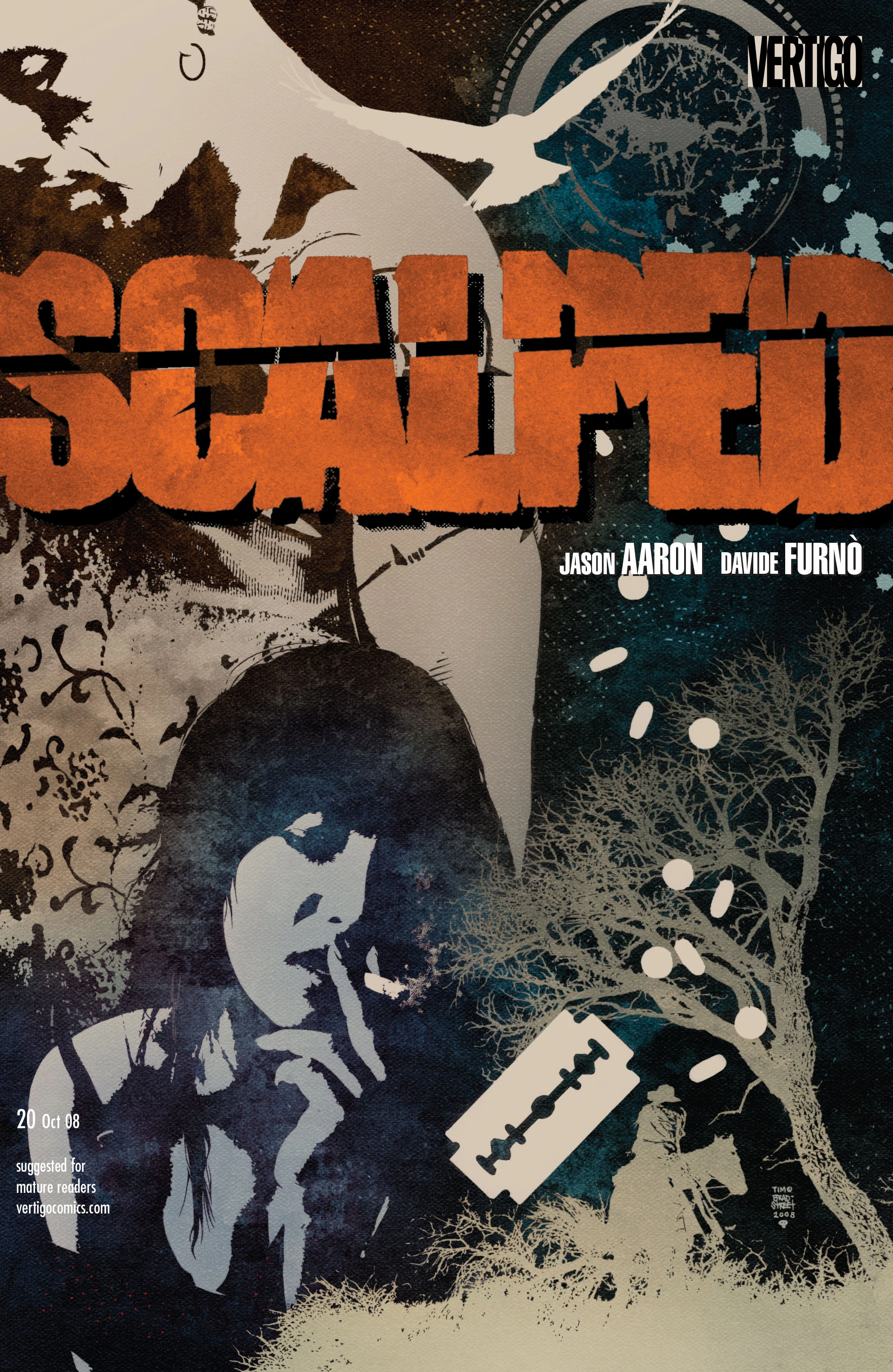 Scalped #20 (DC, 2008 — Cover A) cover